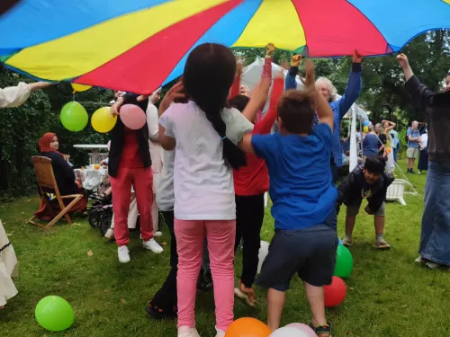 Kinderspaß beim Sommerfest
